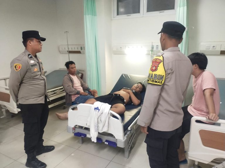 Tiga Pelajar di OKU Timur Alami Kecelakaan Tunggal Dini Hari, Berboncengan Tiga dengan Kecepatan Tinggi